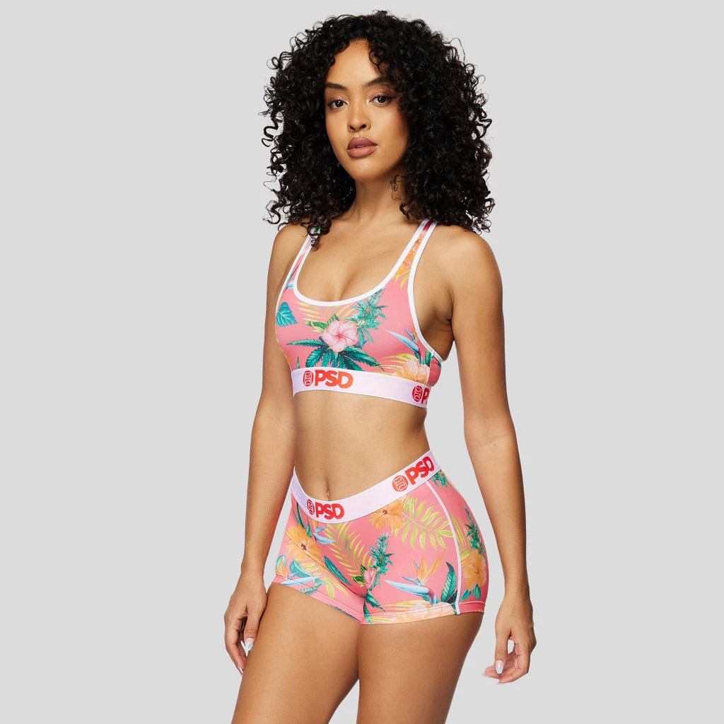 PSD Underwear Maui Pink Boy Short 2 PSD Underwear Maui Pink Boy Short