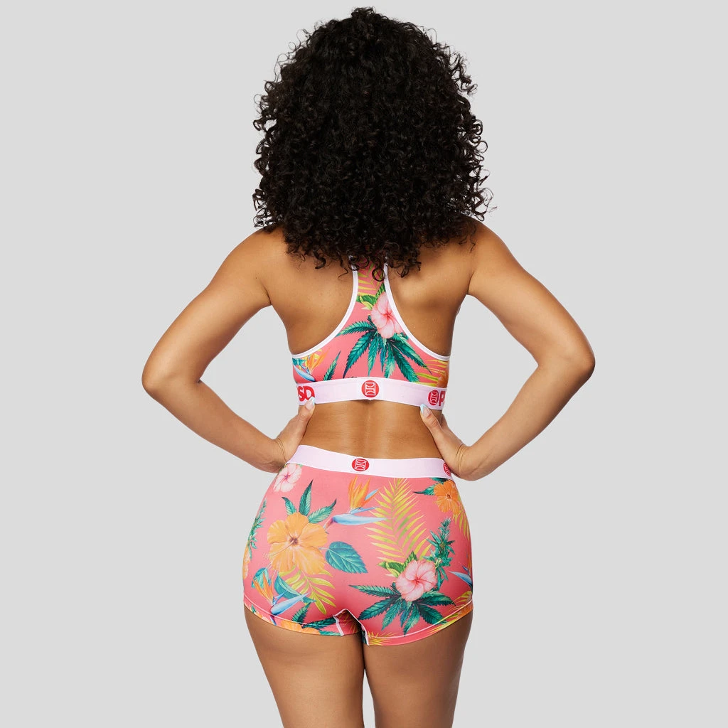 PSD Underwear Maui Pink Boy Short 3 PSD Underwear Maui Pink Boy Short