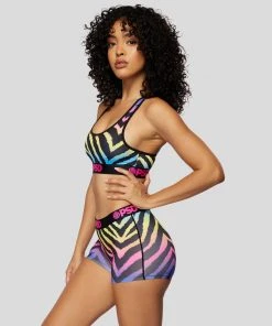 PSD Underwear Rainbow Zebra Boy Short
