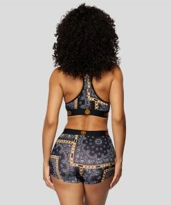 PSD Underwear Rich Bandana Black Boy Short 5 PSD Underwear Rich Bandana Black Boy Short