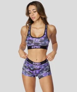 PSD Underwear NLE Choppa - Fresh Bandana Purple Boy Short