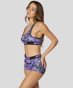 PSD Underwear NLE Choppa - Fresh Bandana Purple Boy Short