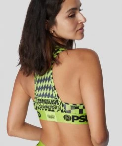 PSD Underwear Spongebob - Spongebob Is Lit Performance Sports Bra 7 PSD Underwear Spongebob - Spongebob Is Lit Performance Sports Bra