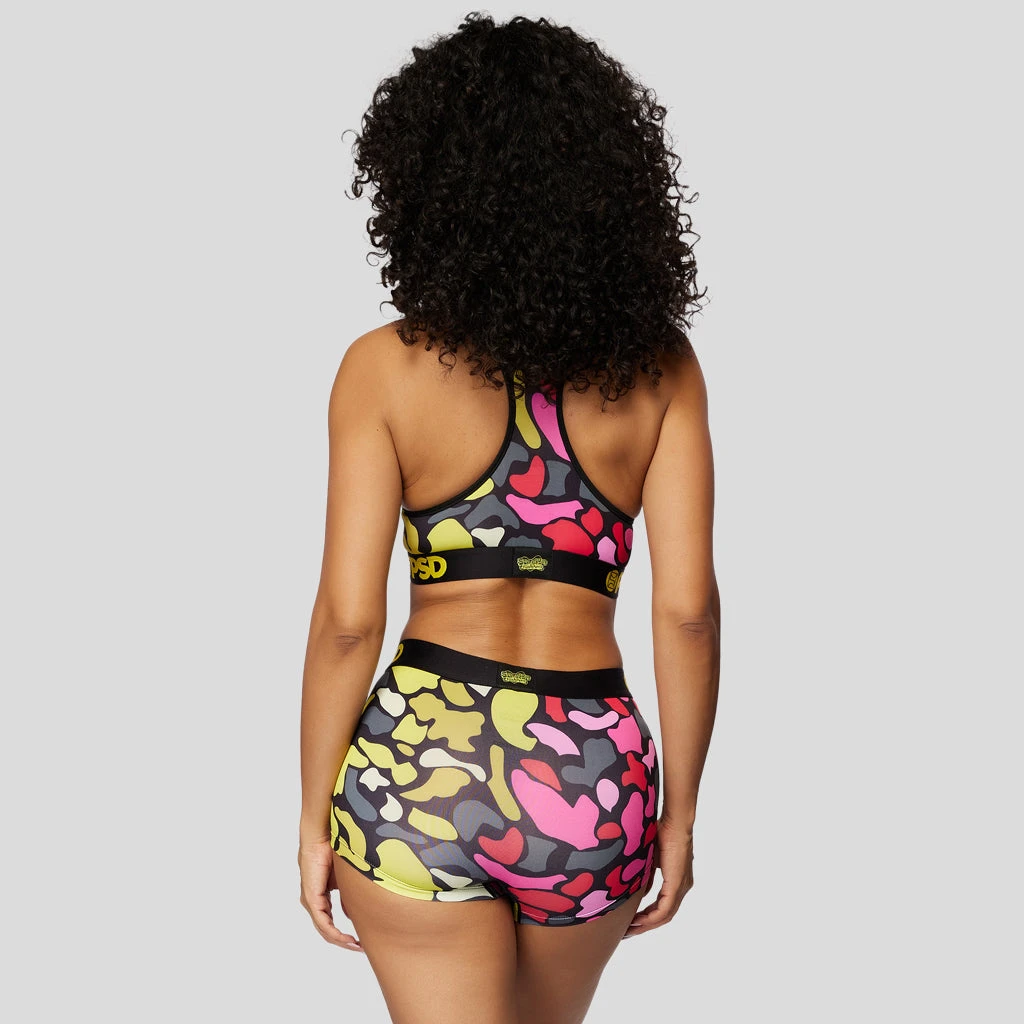 PSD Underwear Spongebob - Absorbent Camo Sports Bra 3 PSD Underwear Spongebob - Absorbent Camo Sports Bra
