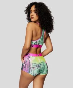 PSD Underwear Neon Pink Bill Sports Bra