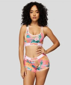 PSD Underwear Maui Pink Sports Bra