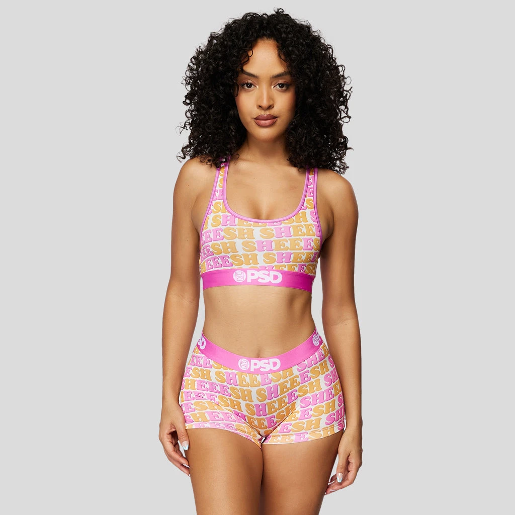 PSD Underwear Sheeesh Sports Bra PSD Underwear Sheeesh Sports Bra