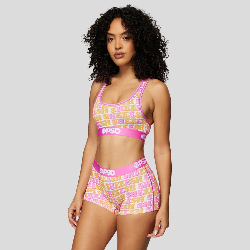 PSD Underwear Sheeesh Sports Bra PSD Underwear Sheeesh Sports Bra
