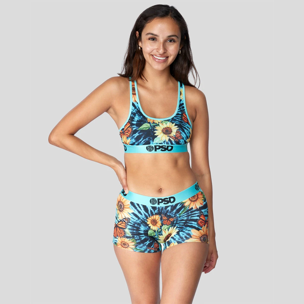 PSD Underwear Sommer Ray - Sunflower Sports Bra 1 PSD Underwear Sommer Ray - Sunflower Sports Bra