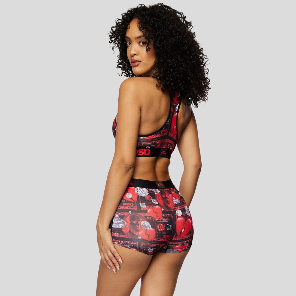 PSD Underwear NLE Choppa - Broken Benjis Sports Bra 3 PSD Underwear NLE Choppa - Broken Benjis Sports Bra