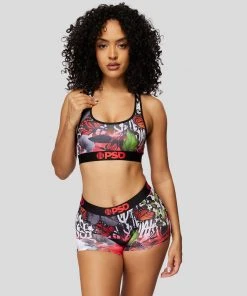 PSD Underwear Bronny James - Grunge Monarch Sports Bra