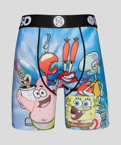 PSD Underwear SpongeBob - Bikini Bottom Gang 7 PSD Underwear SpongeBob - Bikini Bottom Gang