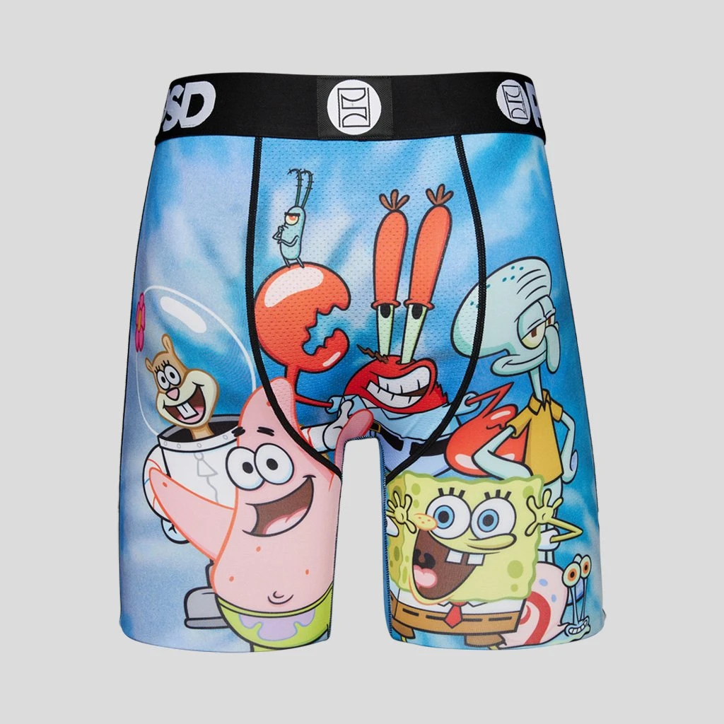 PSD Underwear SpongeBob - Bikini Bottom Gang 4 PSD Underwear SpongeBob - Bikini Bottom Gang
