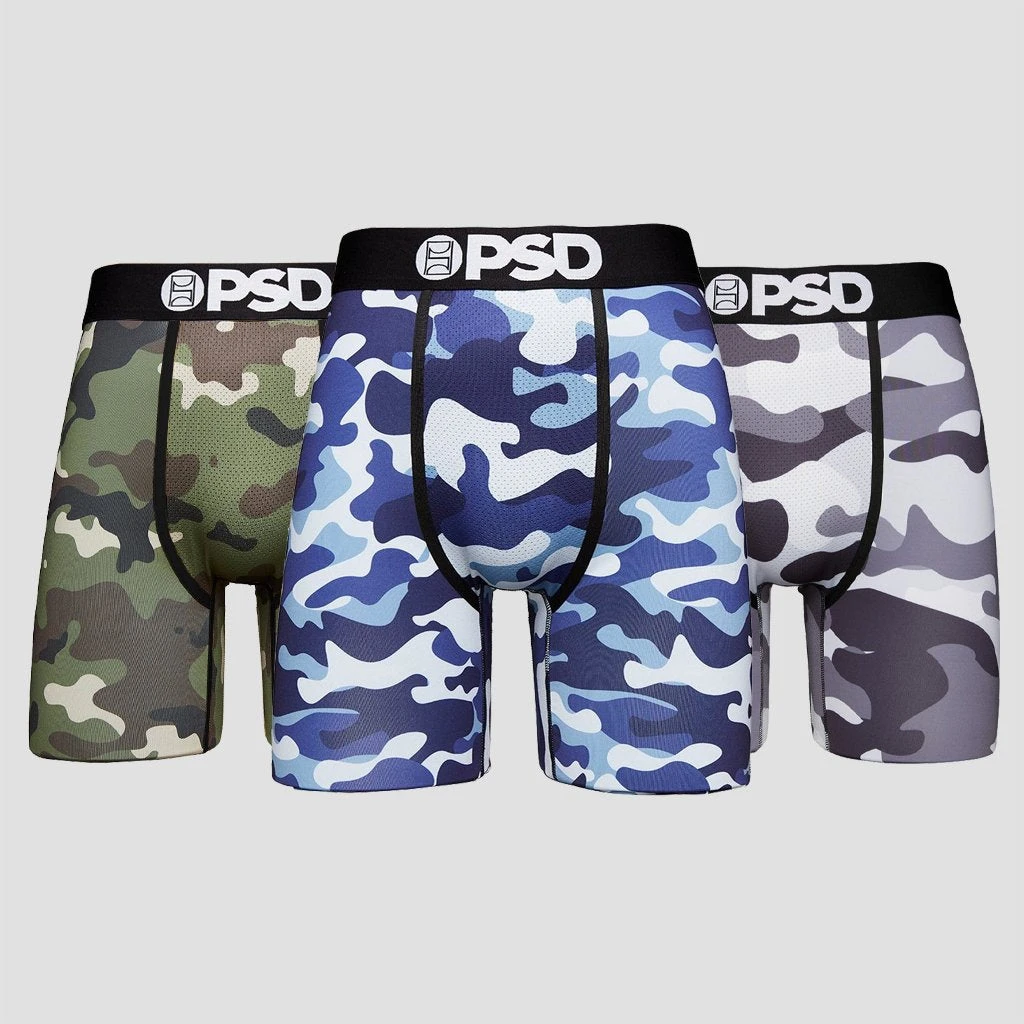 PSD Underwear Camo 3-Pack 3 PACKS 1 PSD Underwear Camo 3-Pack 3 PACKS