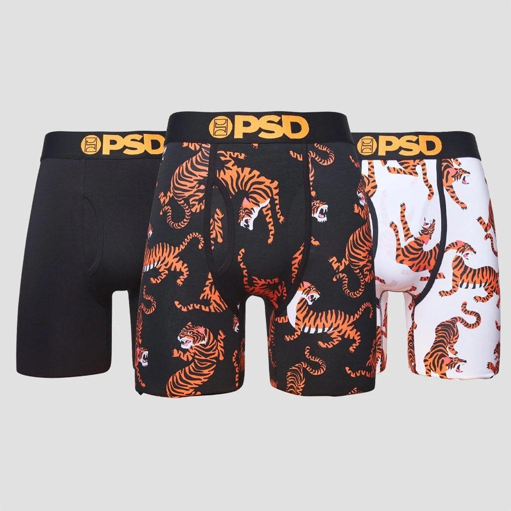 PSD Underwear PREMIUM MODAL Tiger Modal 3-Pack 1 PSD Underwear PREMIUM MODAL Tiger Modal 3-Pack