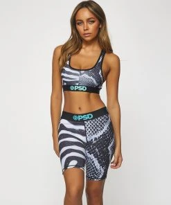 PSD Underwear Zebra Snake Biker Short