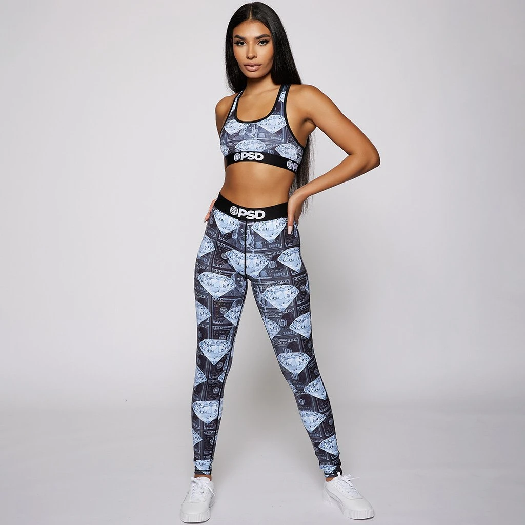 PSD Underwear Dark Money Diamonds Legging PSD Underwear Dark Money Diamonds Legging