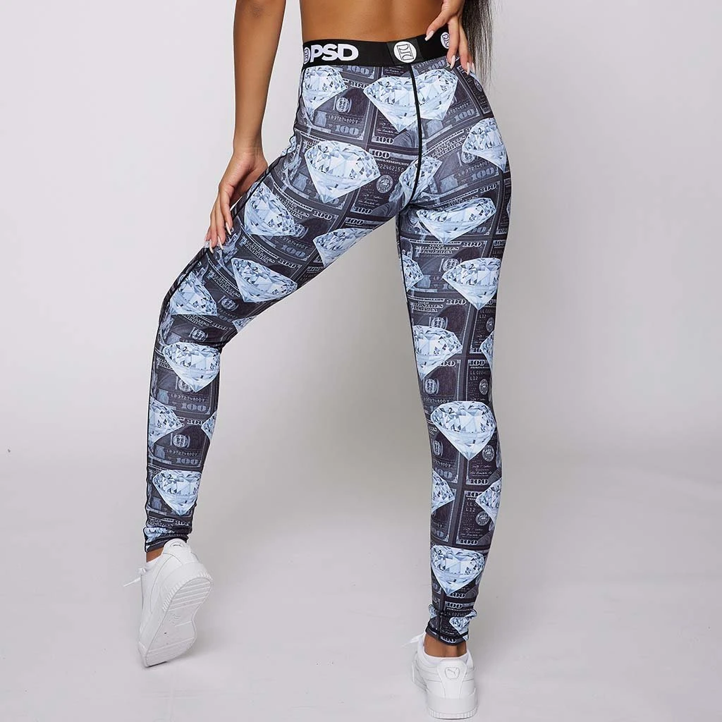 PSD Underwear Dark Money Diamonds Legging PSD Underwear Dark Money Diamonds Legging