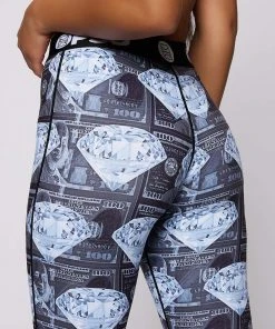 PSD Underwear Dark Money Diamonds Legging 3 PSD Underwear Dark Money Diamonds Legging