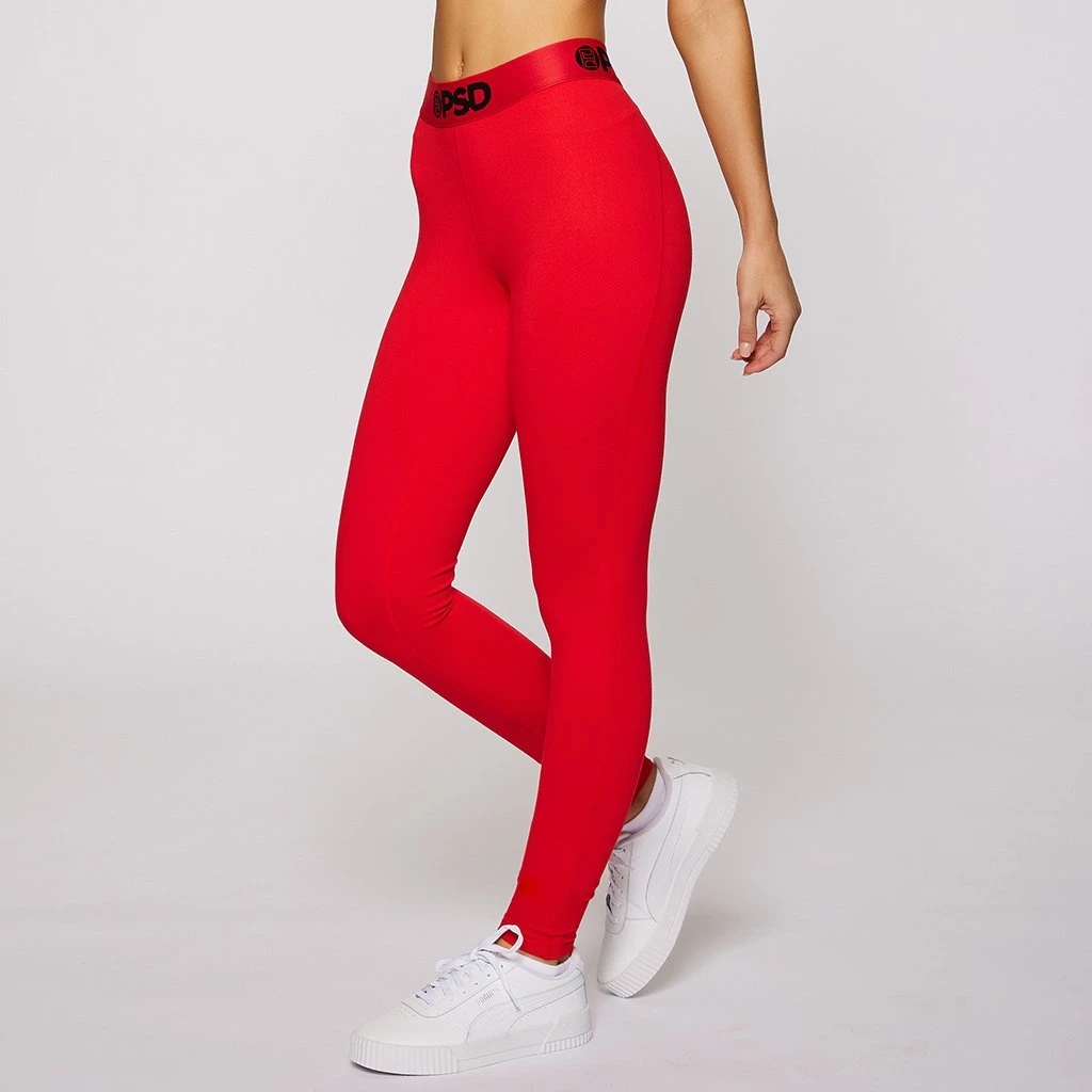 PSD Underwear Solids Legging - Red 2 PSD Underwear Solids Legging - Red