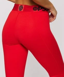 PSD Underwear Solids Legging - Red 7 PSD Underwear Solids Legging - Red