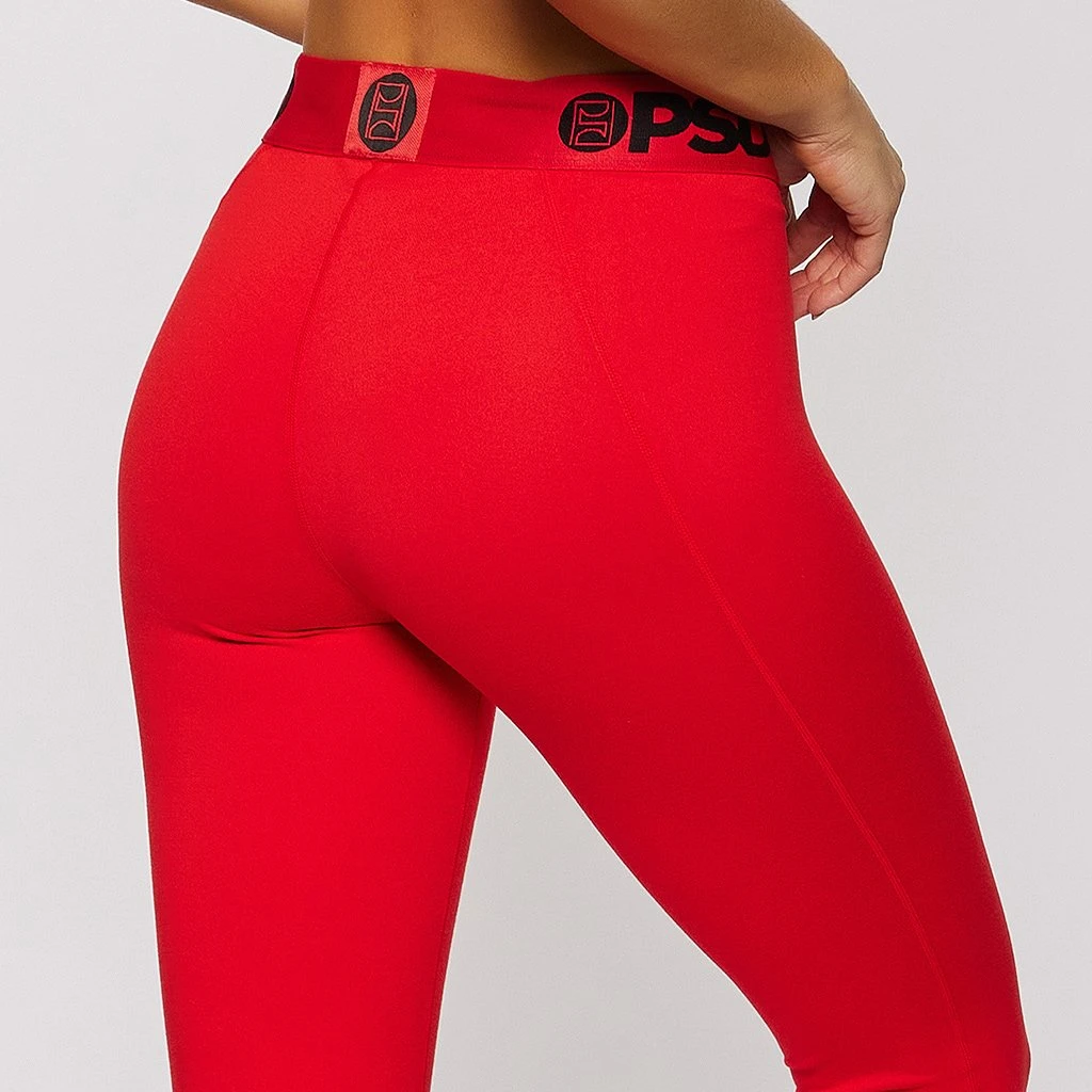 PSD Underwear Solids Legging - Red 4 PSD Underwear Solids Legging - Red