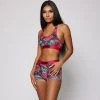 PSD Underwear Bandana Roses Sports Bra