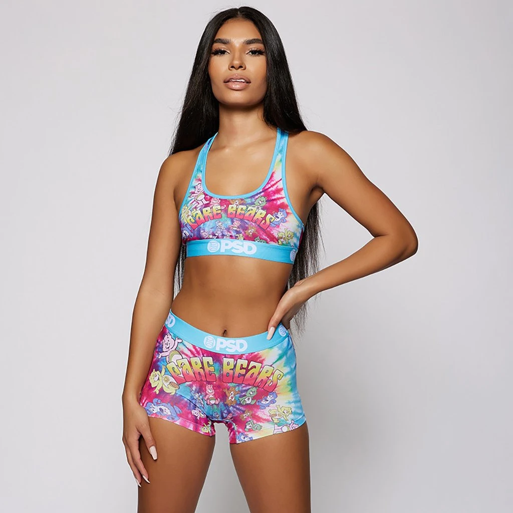 PSD Underwear Spiral Care Bears Sports Bra PSD Underwear Spiral Care Bears Sports Bra