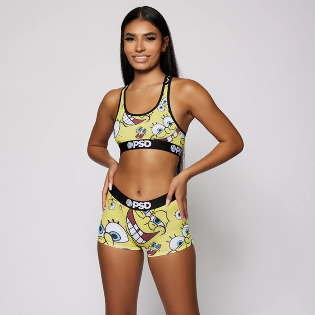 PSD Underwear SpongeBob - Faces Boy Short PSD Underwear SpongeBob - Faces Boy Short