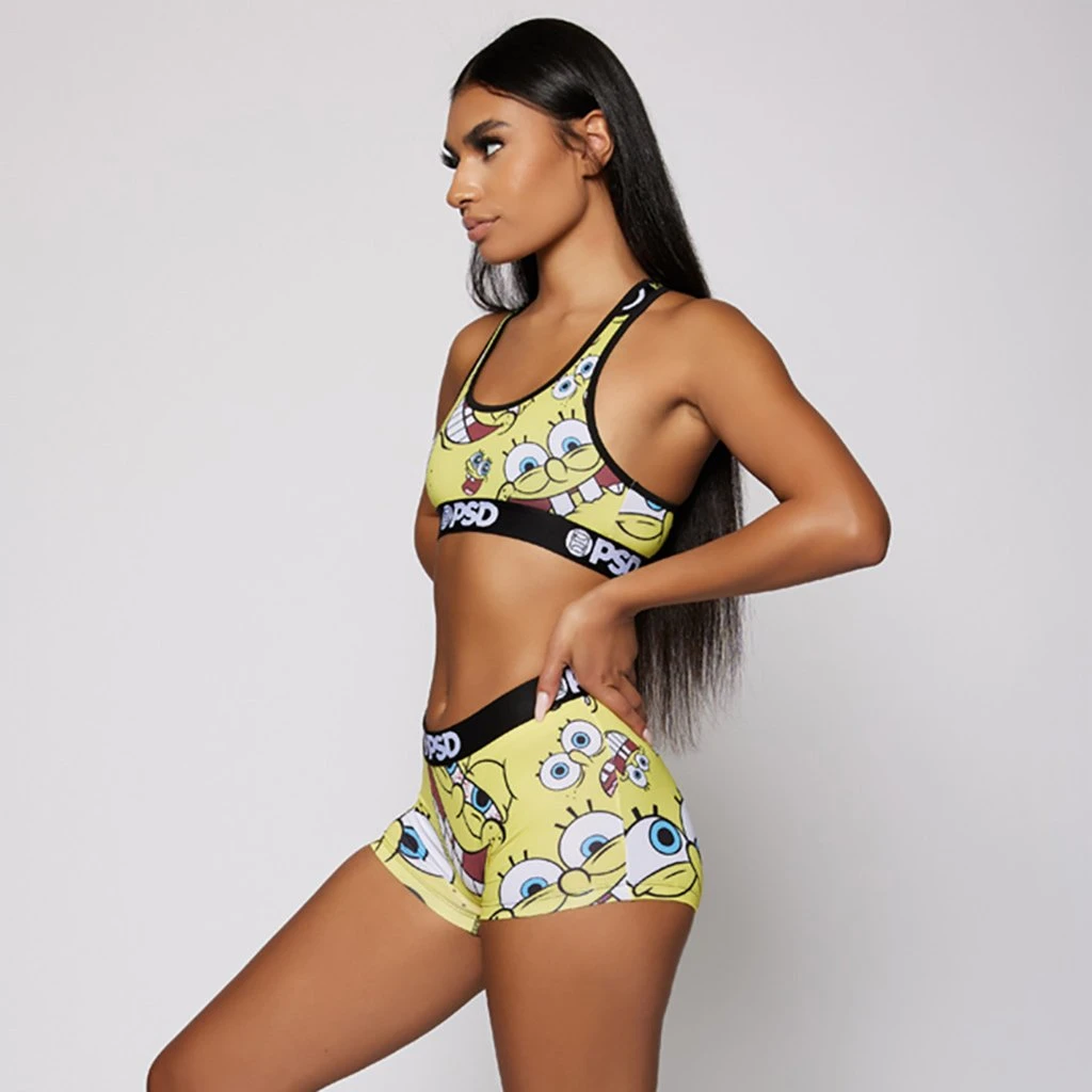 PSD Underwear SpongeBob - Faces Boy Short PSD Underwear SpongeBob - Faces Boy Short