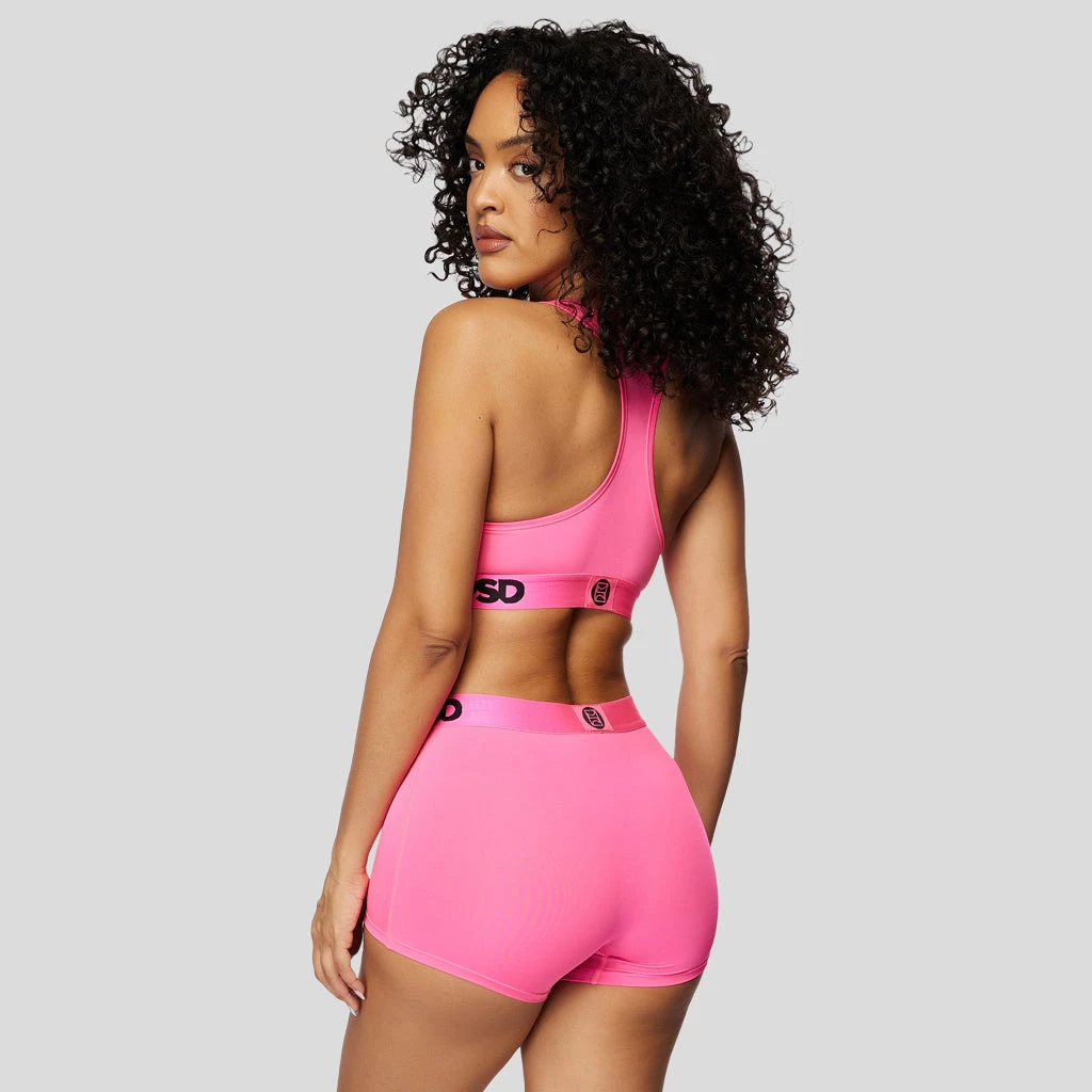PSD Underwear Solids Sports Bra - Pink 3 PSD Underwear Solids Sports Bra - Pink