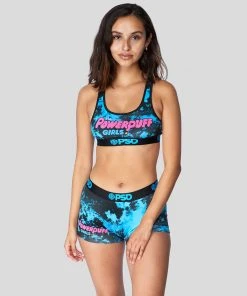 PSD Underwear The Powerpuff Girls - Acid Blue Boy Short