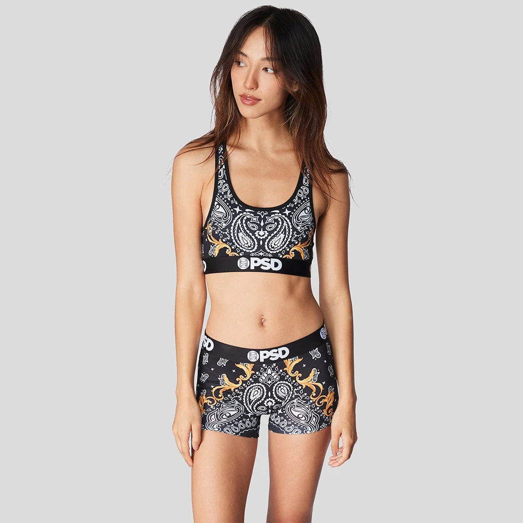 PSD Underwear Paisley Lux Boy Short 1 PSD Underwear Paisley Lux Boy Short