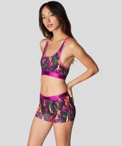 PSD Underwear Burnt Roses Boy Short