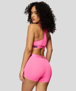 PSD Underwear Solids Boy Short Long - Pink