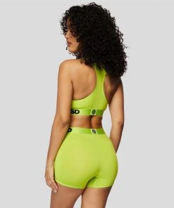 PSD Underwear Solids Boy Short Long - Yellow 5 PSD Underwear Solids Boy Short Long - Yellow