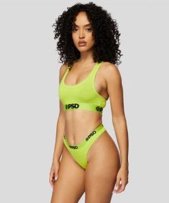 PSD Underwear Solids Thong - Yellow