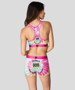 PSD Underwear Good Burger - Tie Dye Sports Bra