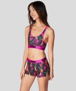 PSD Underwear Burnt Roses Sports Bra