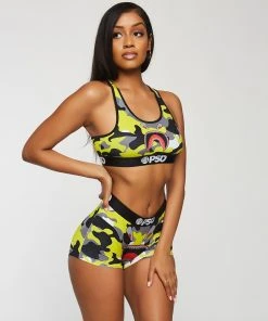 PSD Underwear Neon Warface Sports Bra
