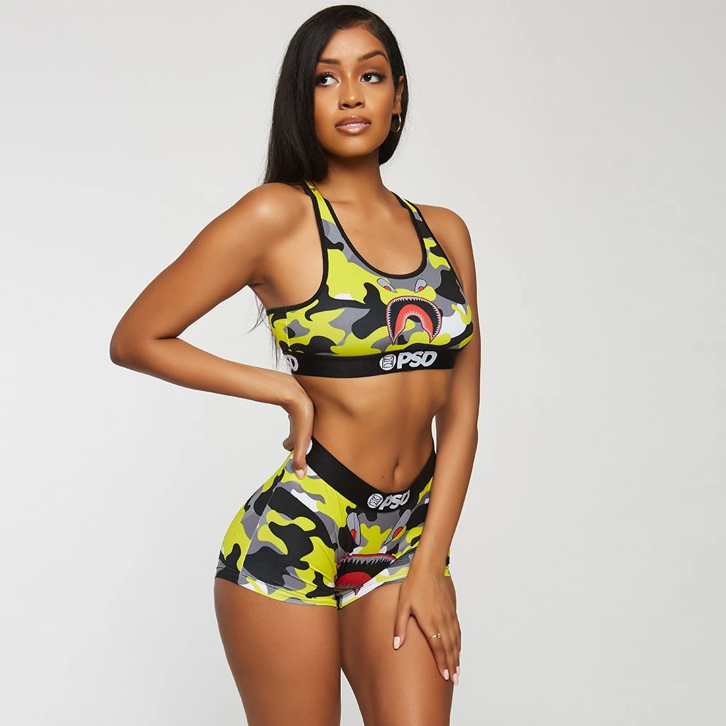 PSD Underwear Neon Warface Sports Bra PSD Underwear Neon Warface Sports Bra