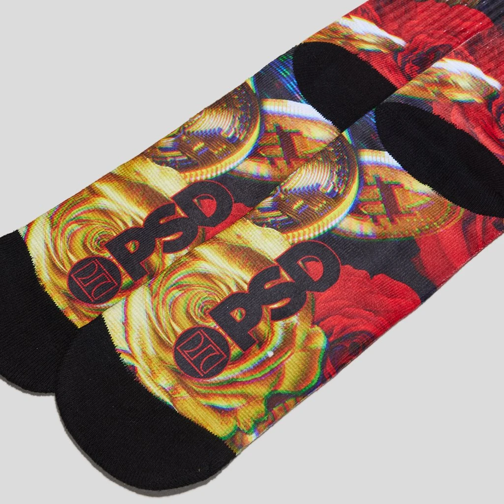 PSD Underwear Bitcoin Roses Socks 4 PSD Underwear Bitcoin Roses Socks