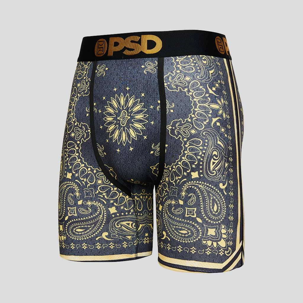 PSD Underwear Baller Bandana Gold Micro Mesh 1 PSD Underwear Baller Bandana Gold Micro Mesh