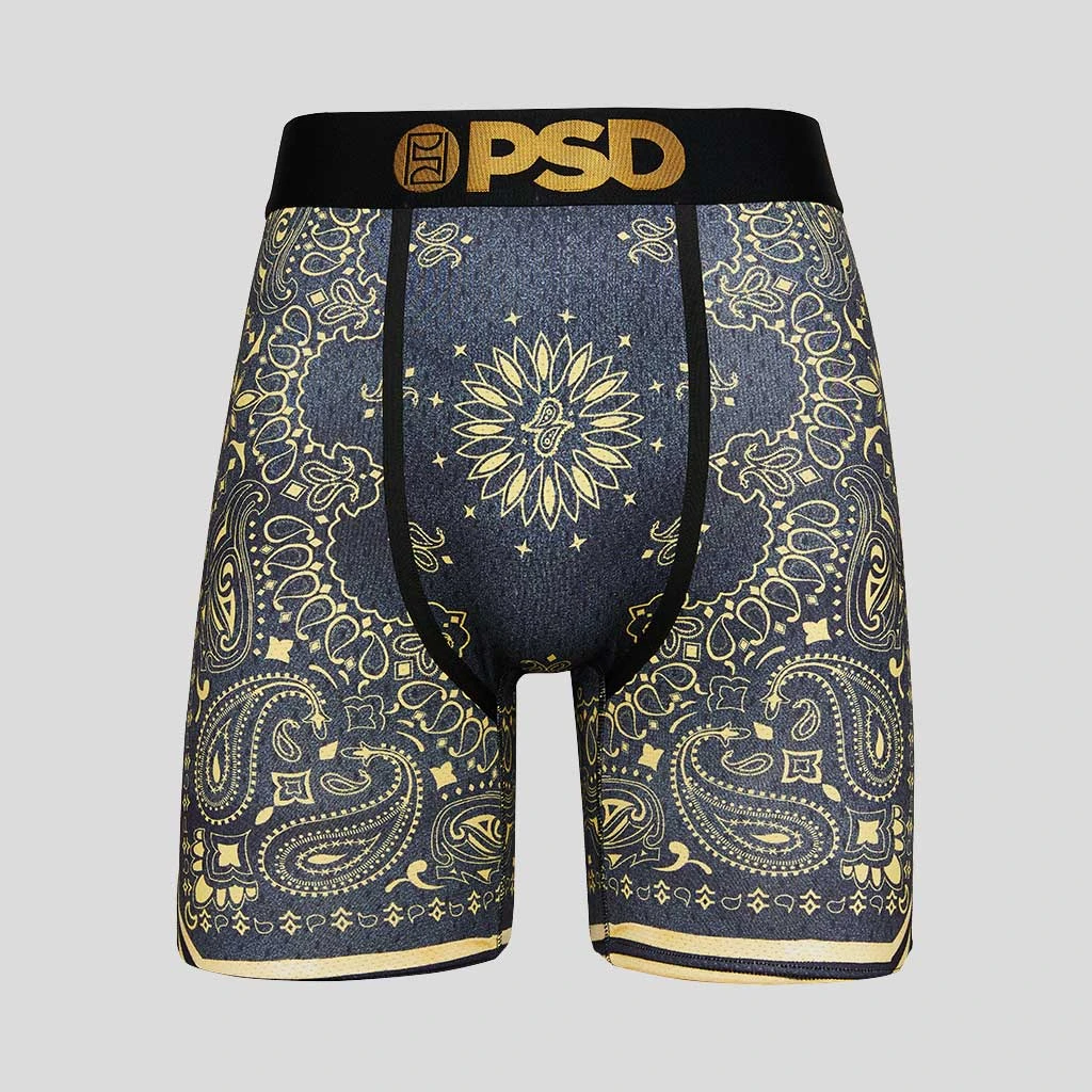 PSD Underwear Baller Bandana Gold Micro Mesh 2 PSD Underwear Baller Bandana Gold Micro Mesh