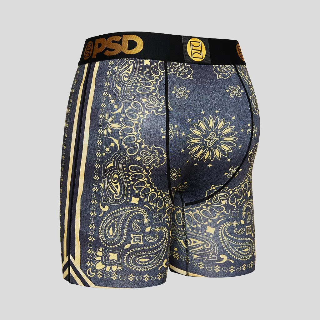 PSD Underwear Baller Bandana Gold Micro Mesh 3 PSD Underwear Baller Bandana Gold Micro Mesh