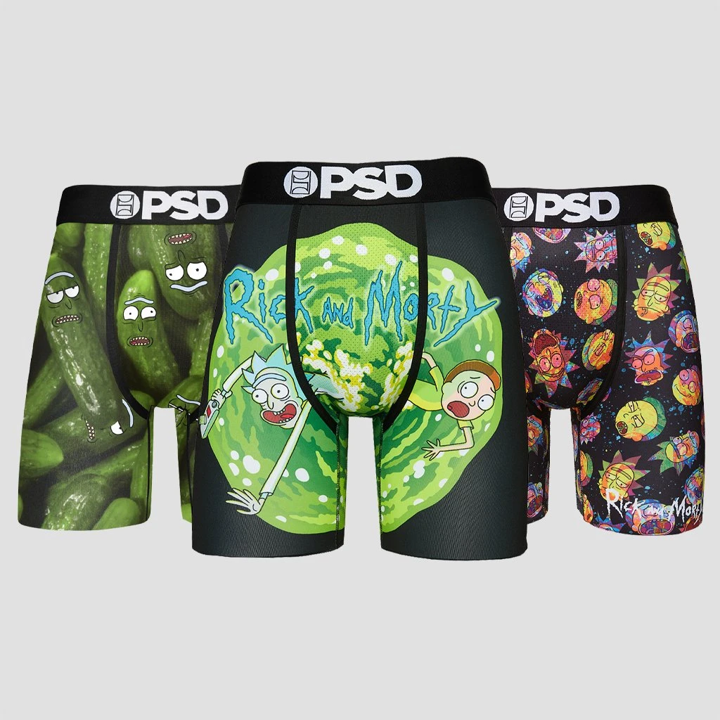 PSD Underwear Get Schwifty 3-Pack RICK & MORTY PSD Underwear Get Schwifty 3-Pack RICK & MORTY