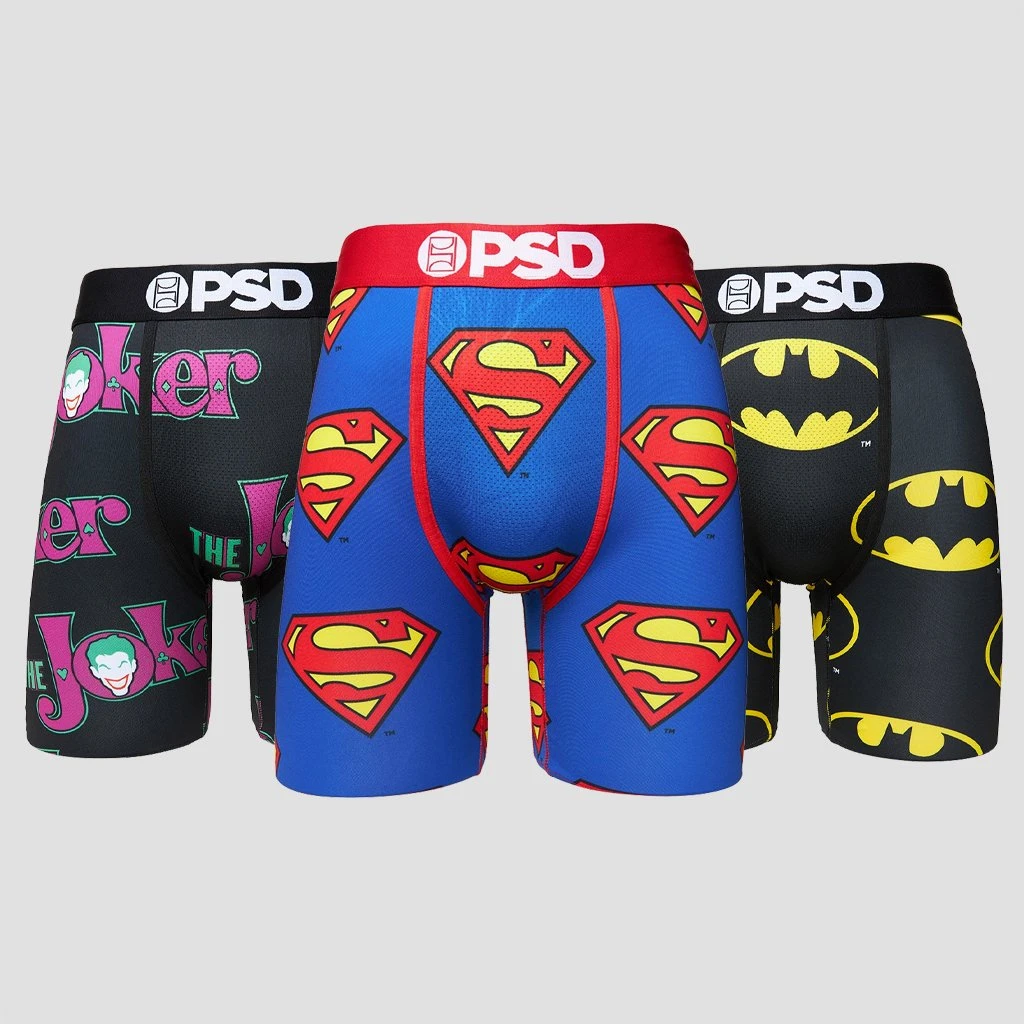 PSD Underwear DC Heroes & Villians 3-Pack 3 PACKS PSD Underwear DC Heroes & Villians 3-Pack 3 PACKS