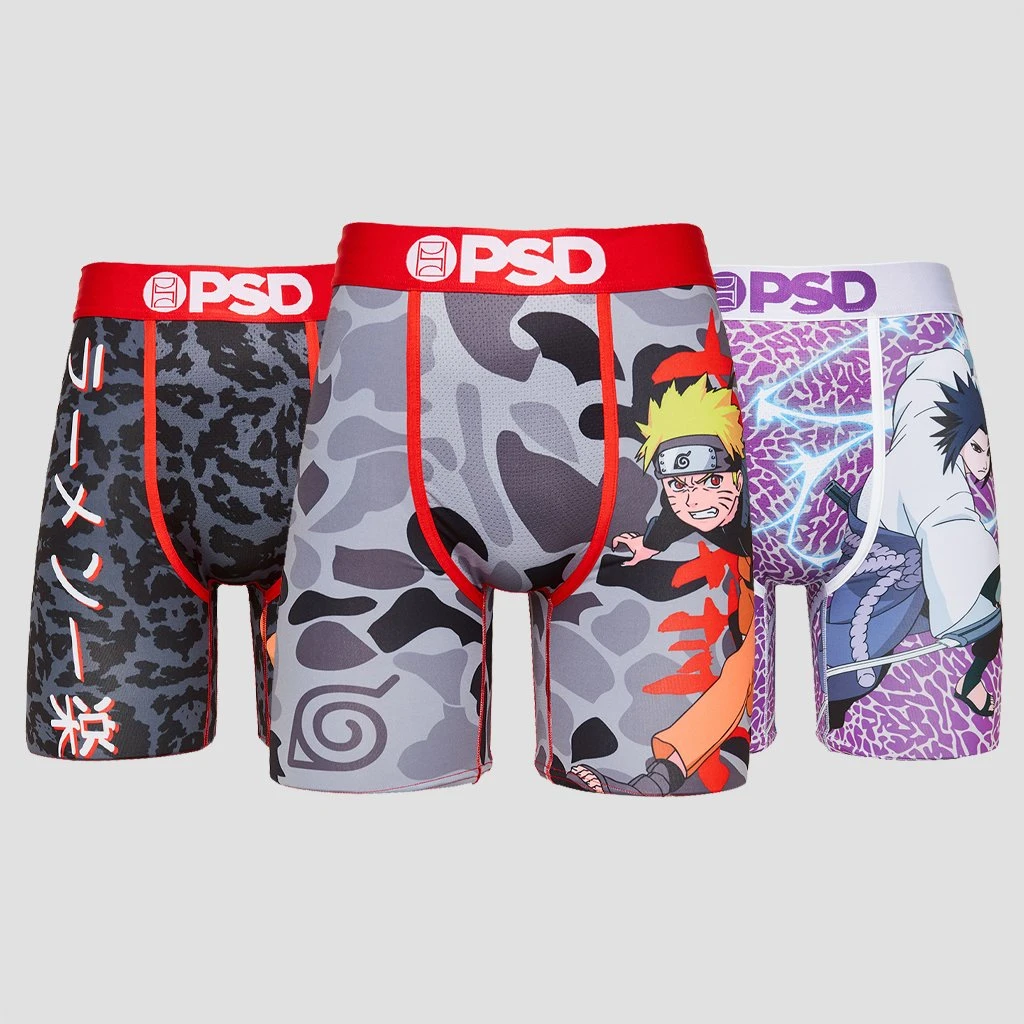PSD Underwear Naruto 3-Pack 1 PSD Underwear Naruto 3-Pack