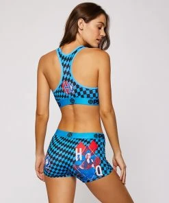 PSD Underwear DC - Harley Quinn Checkered Boy Short