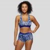 PSD Underwear Spliced Skins Blue Boy Short